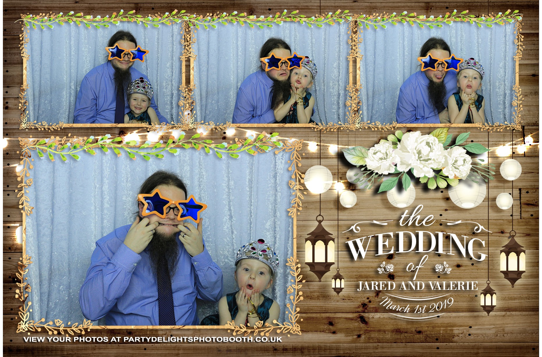 Jared and Valerie’s Wedding - Prints | View more photos from the event at gallery.partydelightsphotobooth.co.uk/u/PartyDelightsPhotoBooth/Jared-and-Valerie’s-Wedding-Prints